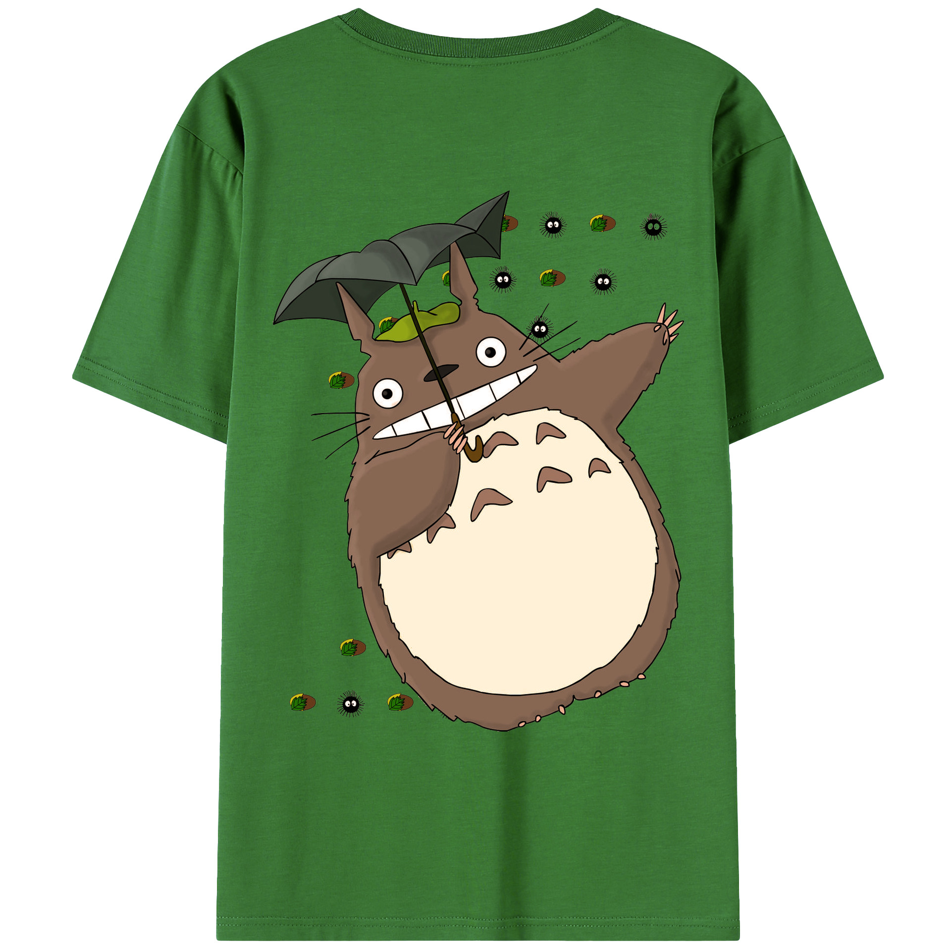 （画像用） となりのトトロ 草壁メイ 草壁サツキ My Neighbor Totoro Satsuki Kusakabe Mei Kusakabe レディース半袖Tシャツ(バックプリント)